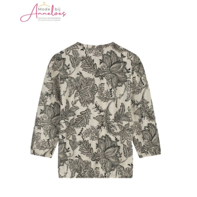 Elvira Blouse Iza 3/4 mouw 26-038 botanic flower Elvira Blouse Iza 3/4 mouw 26-038 botanic flower